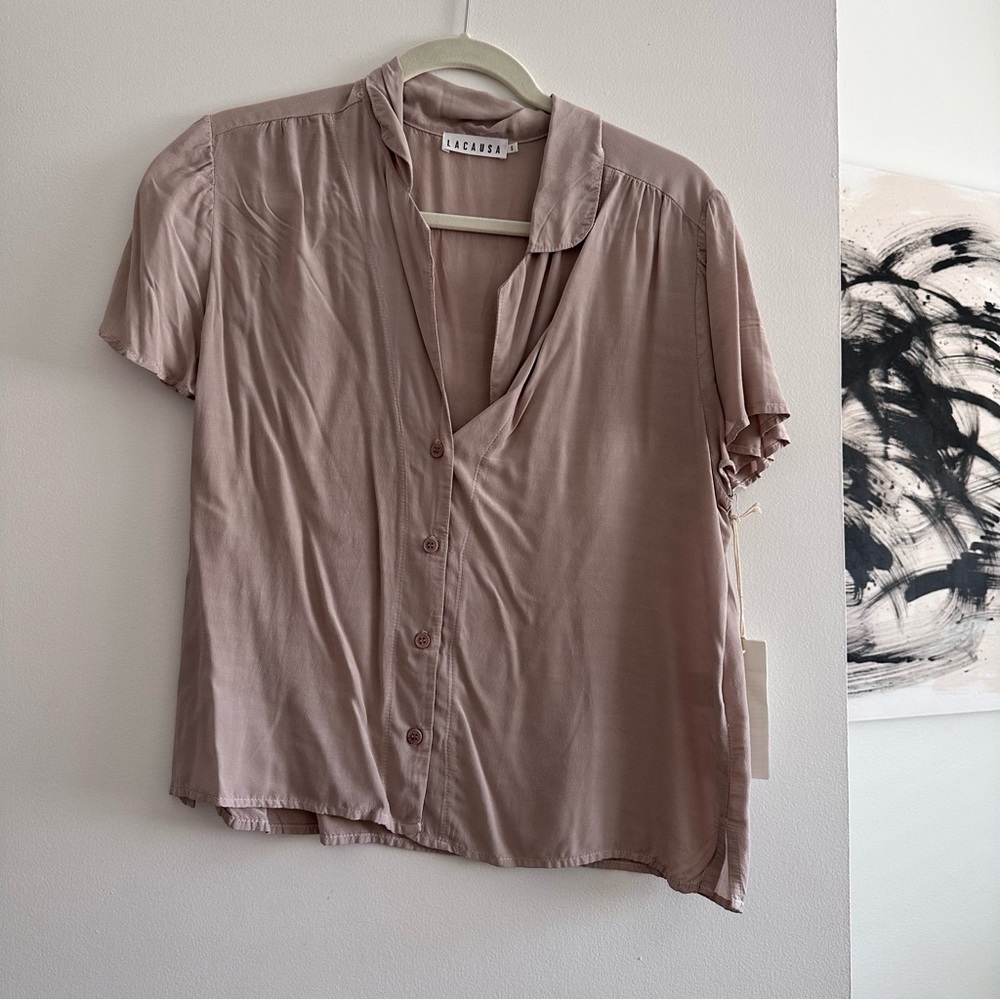 Brand new NWT Lacausa top